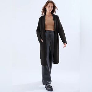 Aritzia Long Open Cardigan